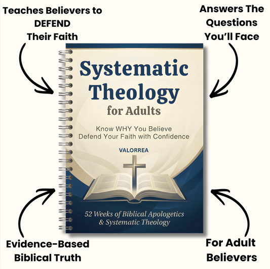Systematic Theology: 52 Week Workbook for Adults