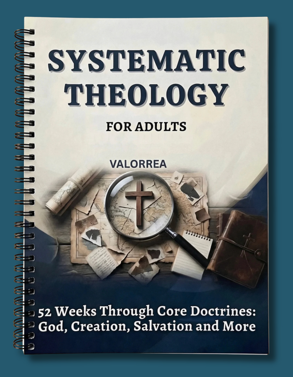 Systematic Theology for Adults workbook cover